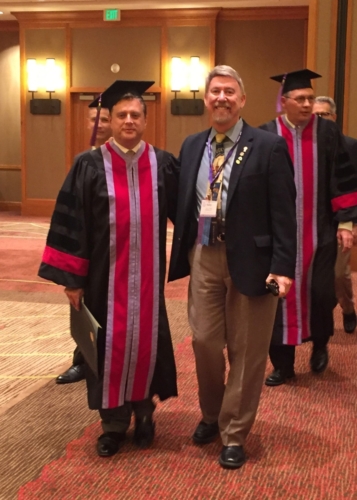 Induction into American College of Dentists