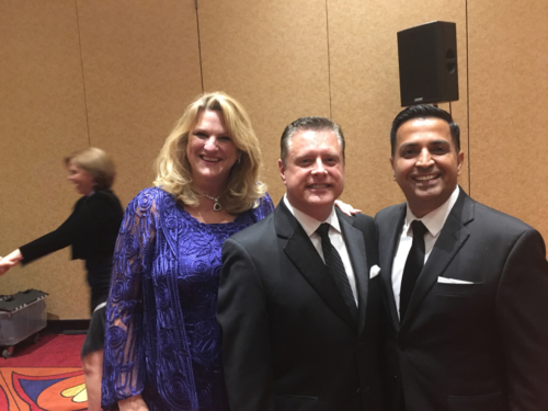 With CareCredit Vice President Bete Johnson and Sameer Bhasin