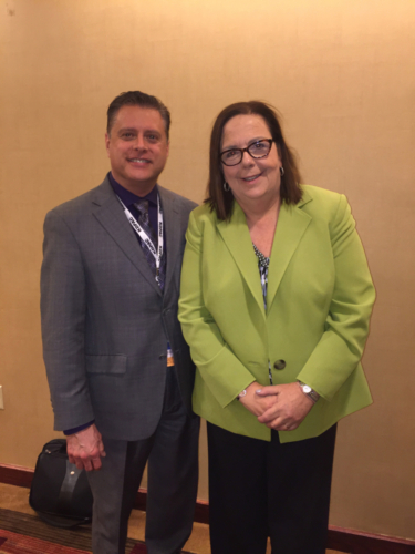 With ADA President Maxine Feinberg